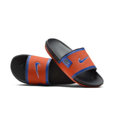 Mens red nike slides hotsell